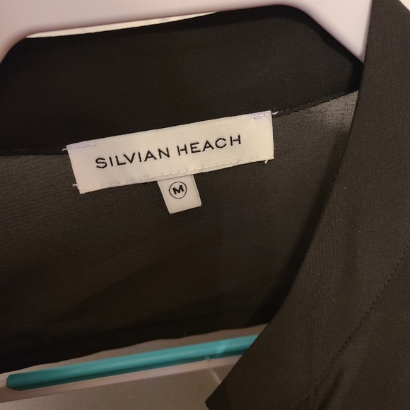 Silvian Heach Military Style Sleeveless Dress - Picture 3 of 5